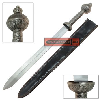 Epic_Steel_Roman_Gladius_Detailed_Generals_Sword_Leather_Sheath_Gladiator_Weapon_Warrior_Real_Metal