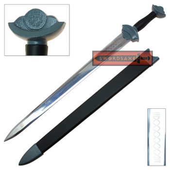 Odins_Viking_Knights_Steel_Full_Tang_Sword_Etched_Blade_Norse_Knot_Medieval_Weapon_Real_Metal_Short_Swords
